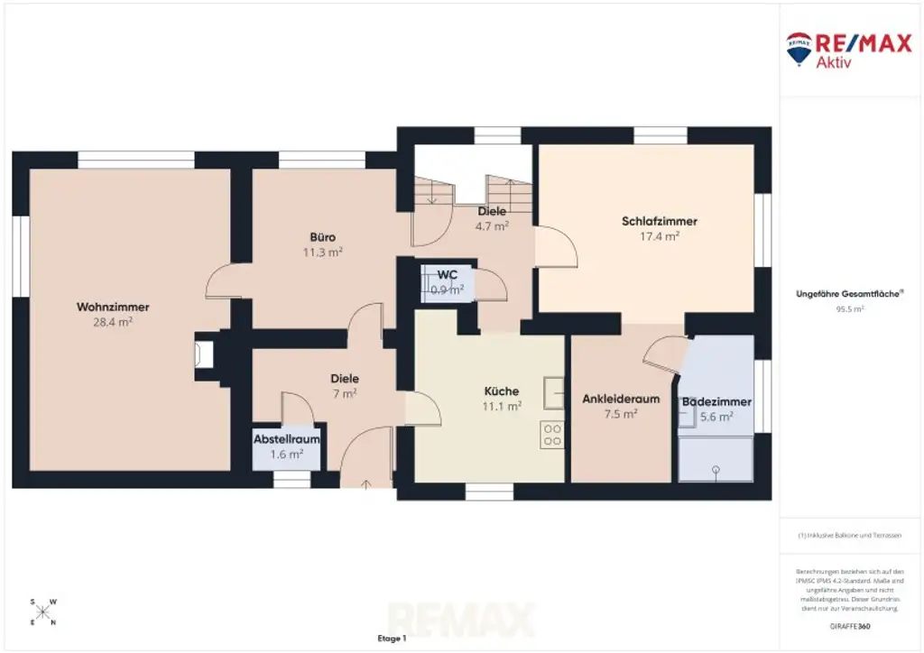 Plan Erdgeschoss