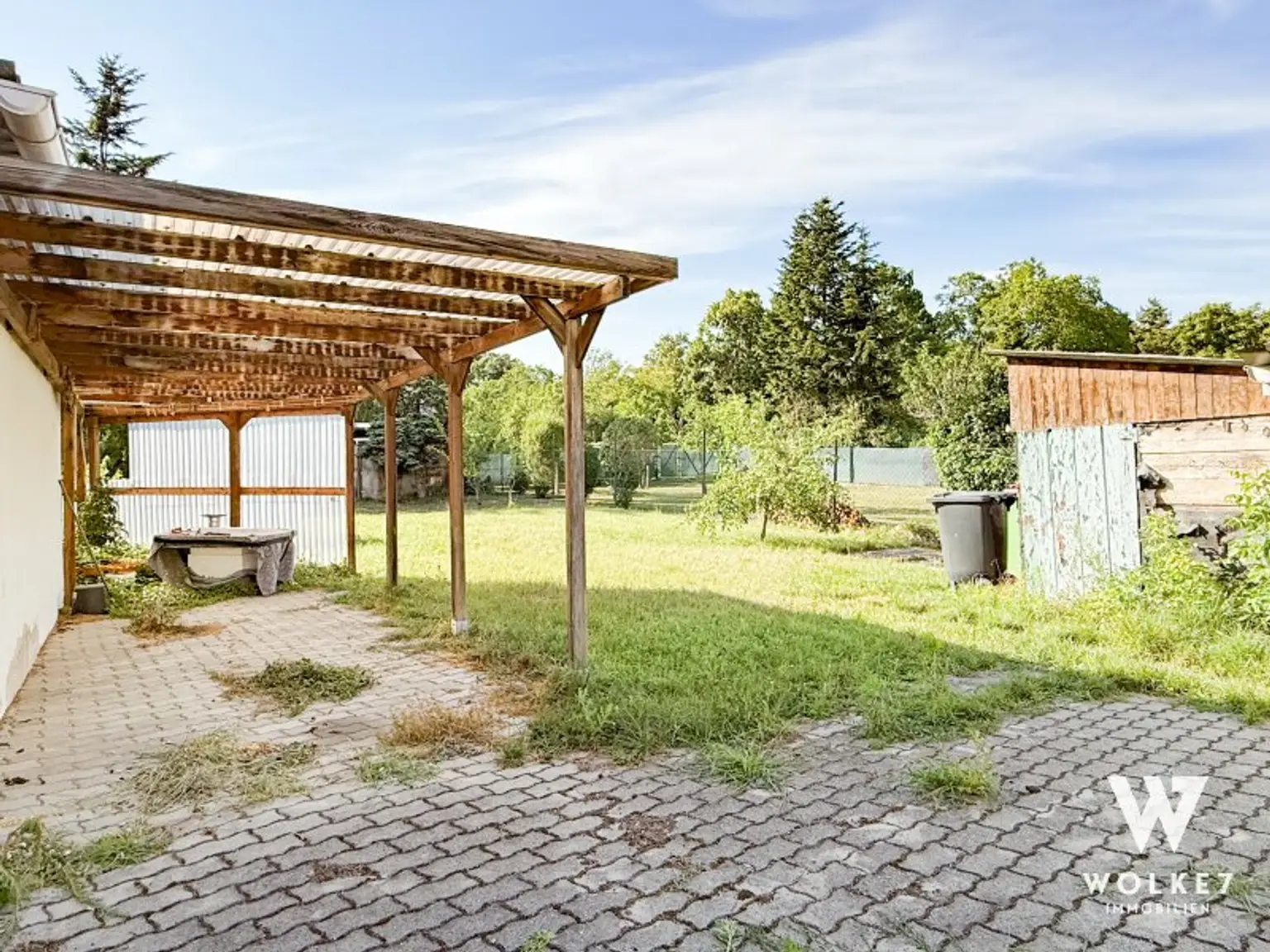 Bungalow in idylischer Ruhelage mit guter Anbindung nach Wien I Bahnhof Untersiebenbrunn ca. 2 Autominuten entfernt