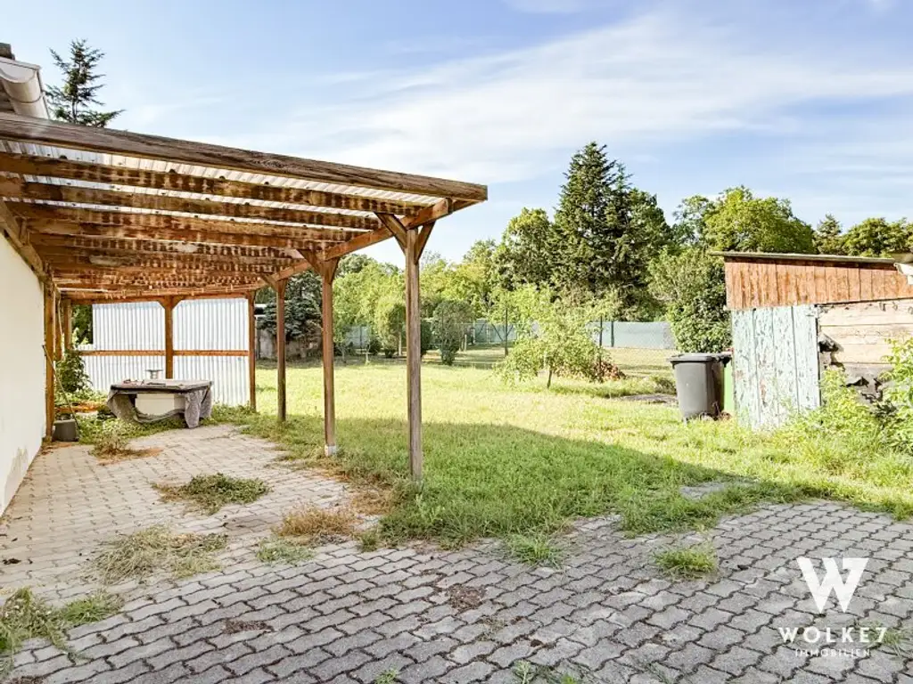 Bungalow in idylischer Ruhelage mit guter Anbindung nach Wien I Bahnhof Untersiebenbrunn ca. 2 Autominuten entfernt
