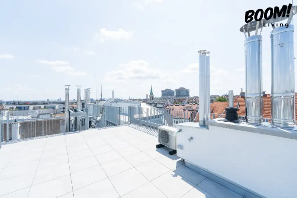 Exklusive Penthouse-Wohnungen | Terrassen | Dachterrassen | 360° Rundumblick | Toplage 1180 | Nähe Kutschkermarkt
