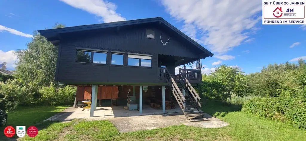 *Ferienhaus* Autark leben am linken Donauufer mit Badesee in 3425 Langenlebarn (Pachtgrundstück mit günstiger Jahrespacht)