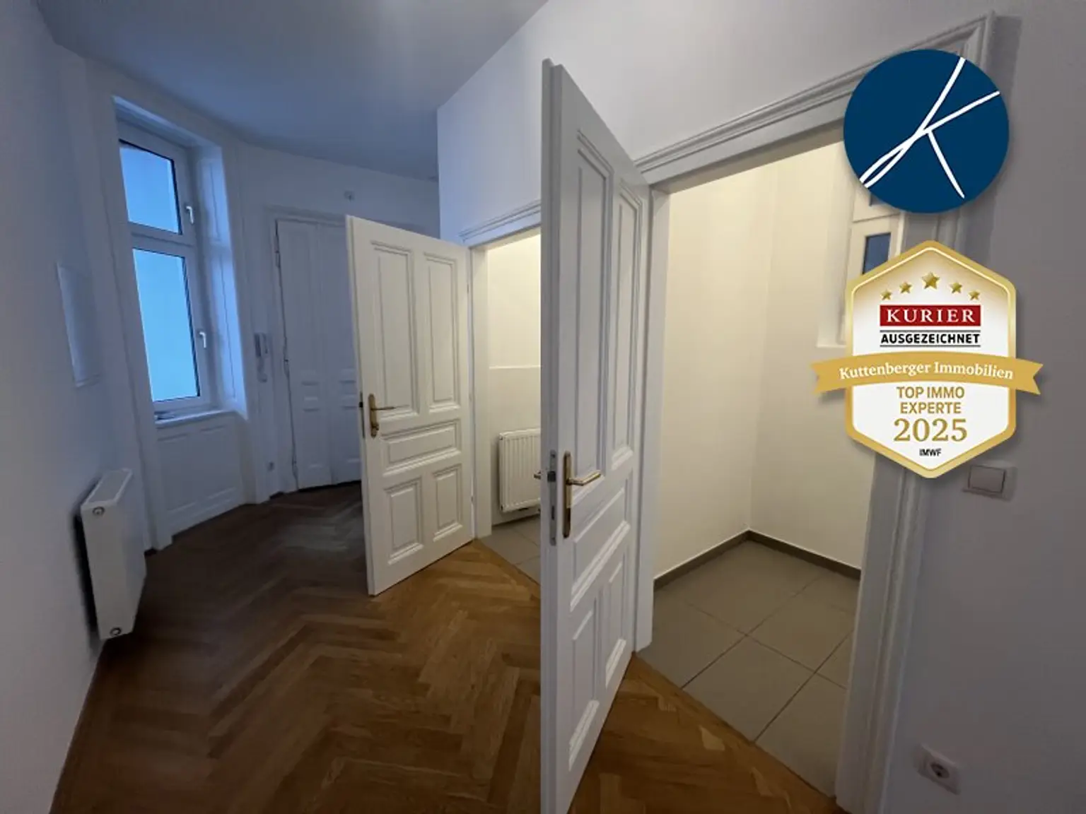 Nähe Stiftskirche (Mariahilfer Straße) U3 : Erstklassiges *Altbau-Juwel mit Balkon*