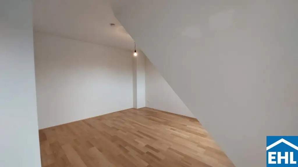 LEOPOLD XXI – Lichtdurchflutete 3-Zimmer-Dachgeschosswohnung mit 2 Balkonen!