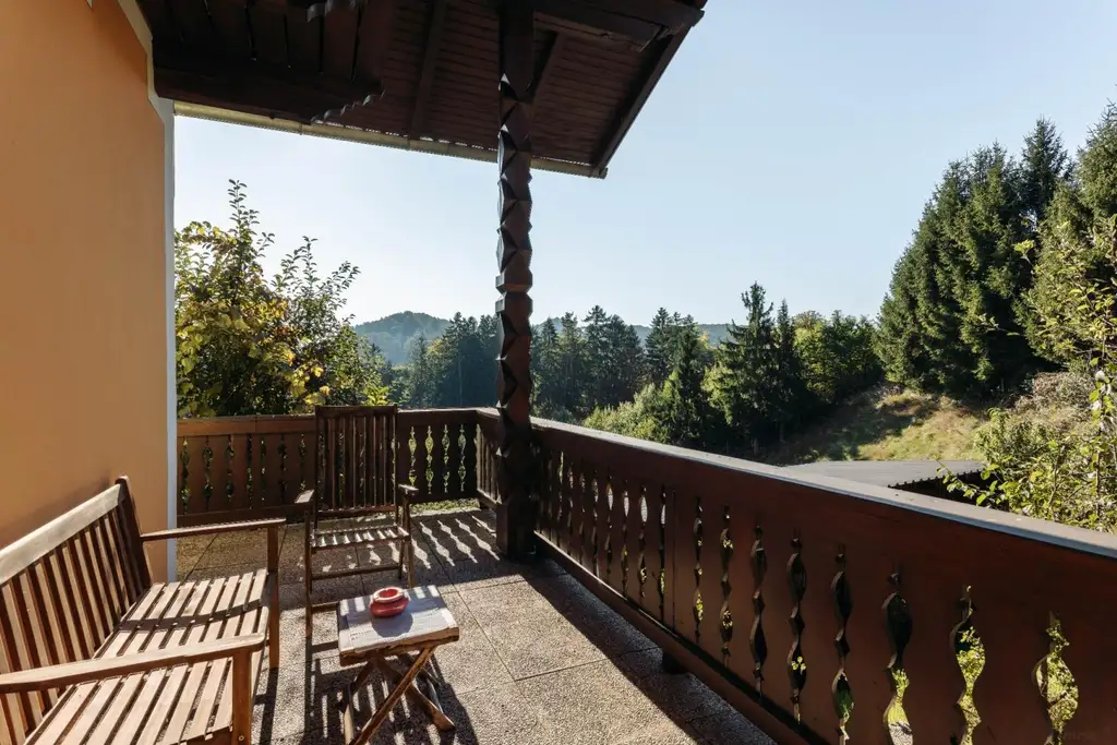 8451 Kranach: Idyllisches Wohnhaus mit Rundumblick in absoluter Ruhelage