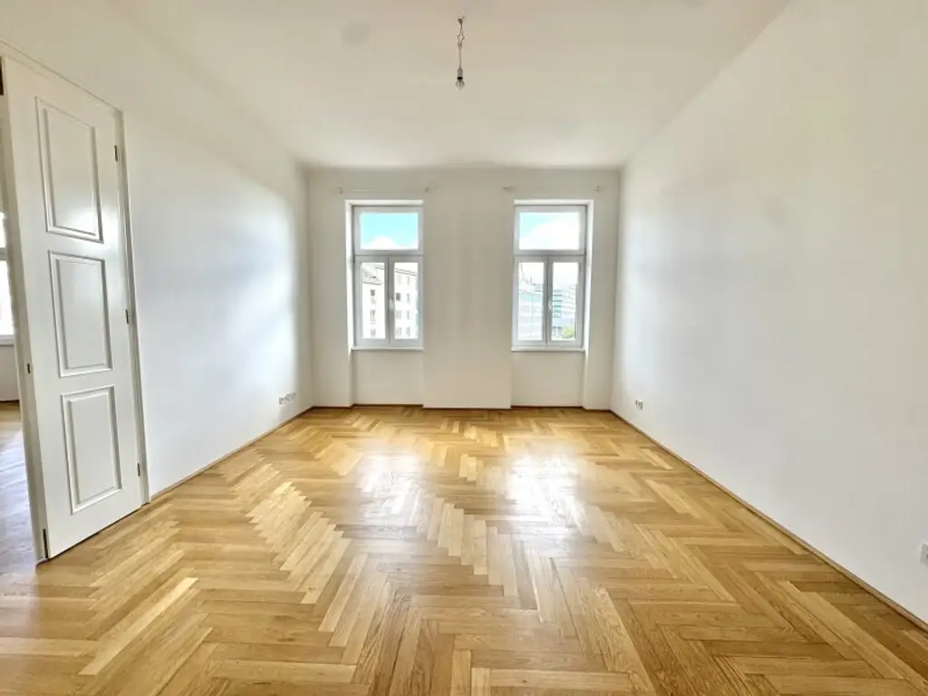 Frischer Altbautraum am Rennweg - Saniert inklusive hochwertiger Einbauküche - Stilaltbau am Rennweg - S-Bahn St. Marx ums Eck