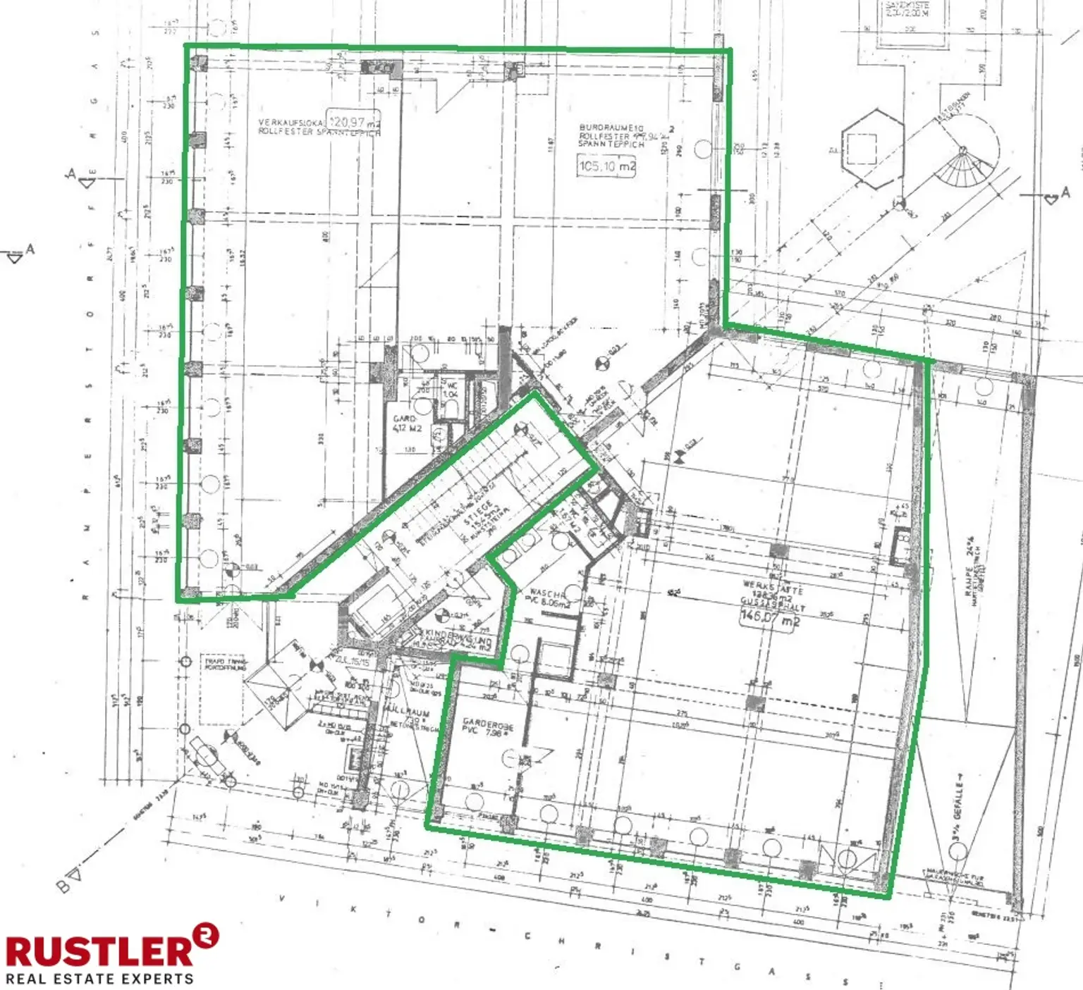 Grundriss eingezeich