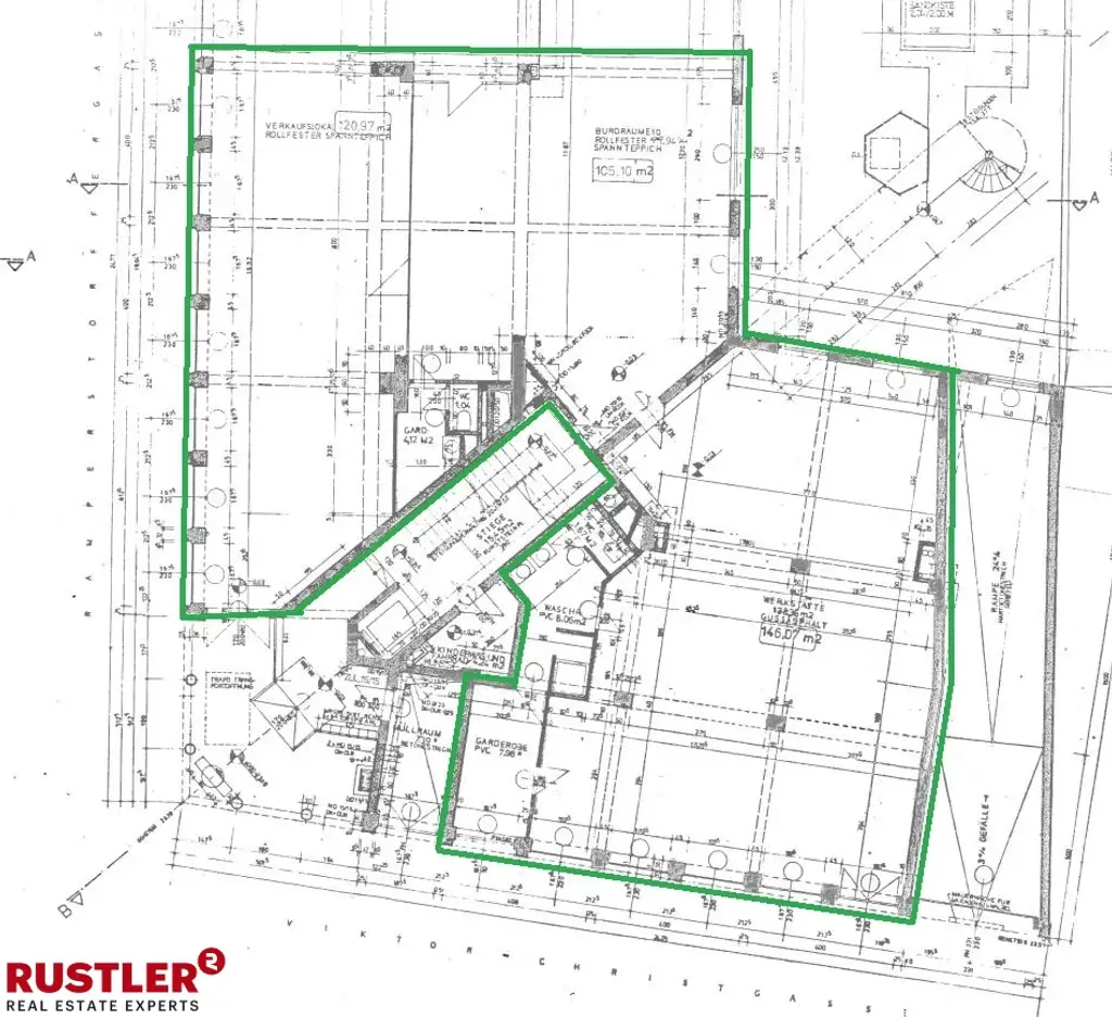 Grundriss eingezeich