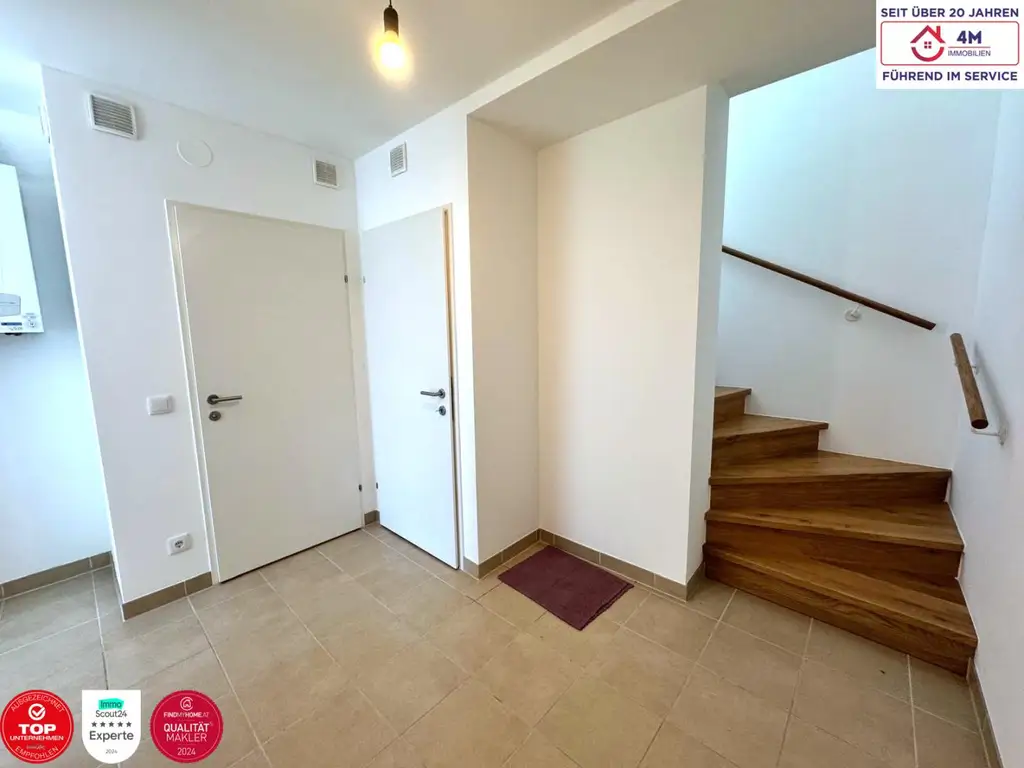 Moderne DG-Maisonette mit Terrasse & 2 Balkonen – 4-Zimmer-Wohntraum in 1150 Wien