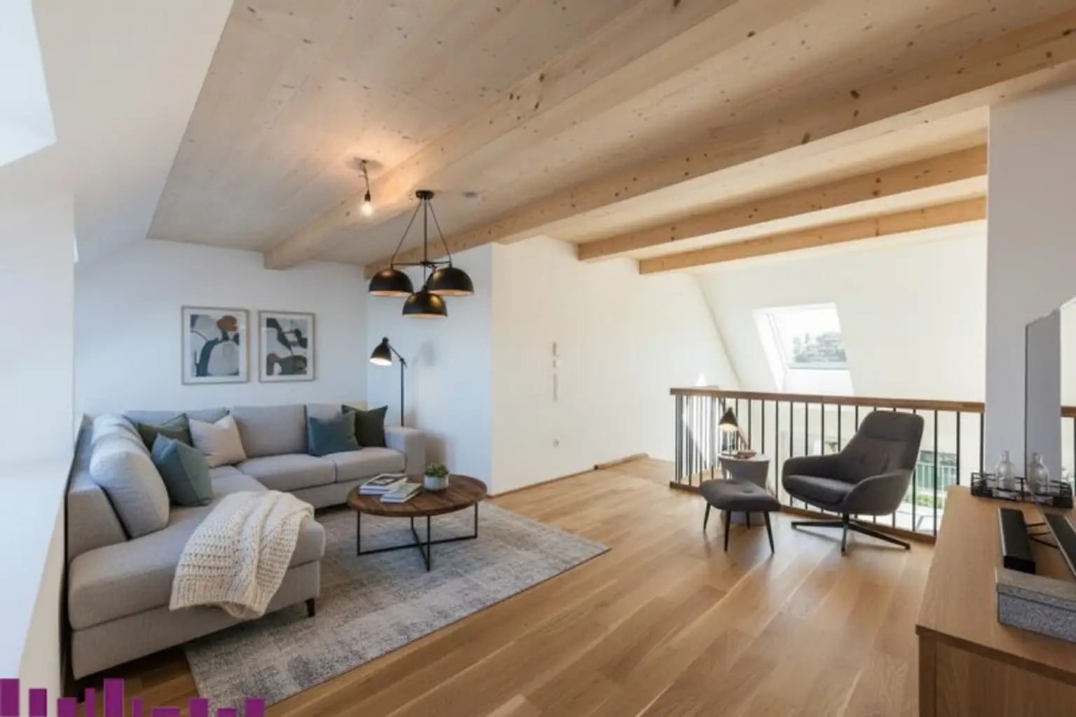 Traumhaftes Wohnen im Grünen - großzügige 2 Zimmer - bestes Wohnklima
