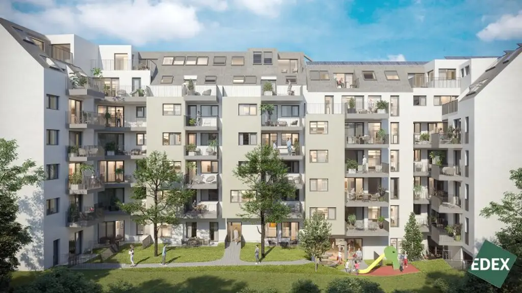 Moderne 2-Zimmer-Wohnung mit Balkon direkt bei der U3