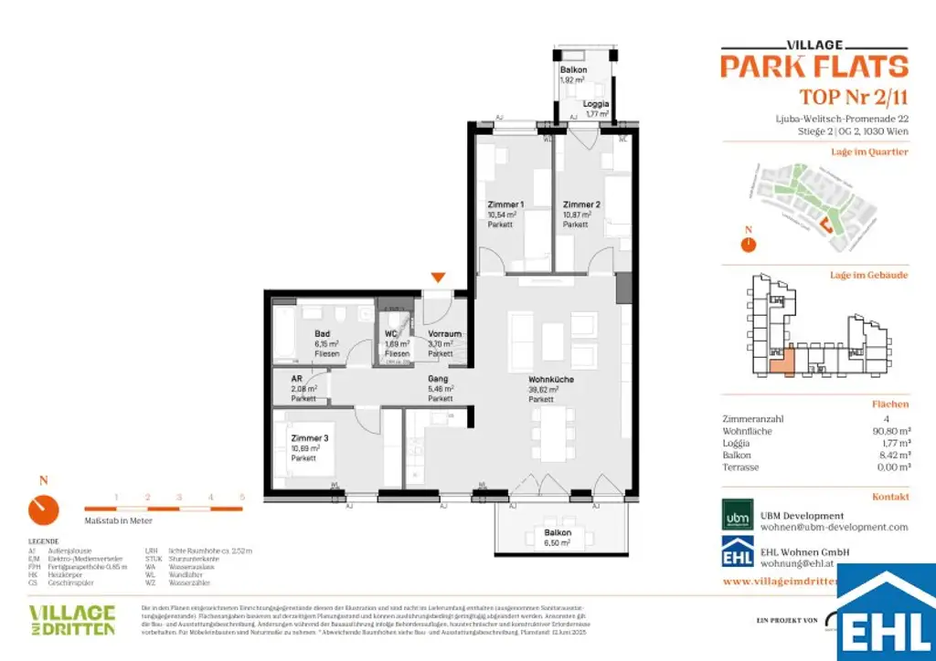 Ruheoase im Stadtviertel: Entdecken Sie die PARK FLATS
