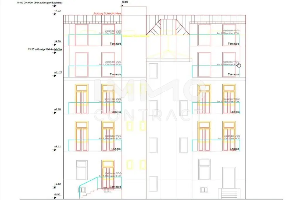 Baubewilligtes Wohnbauprojekt 
mit Balkonen und Terrassen!