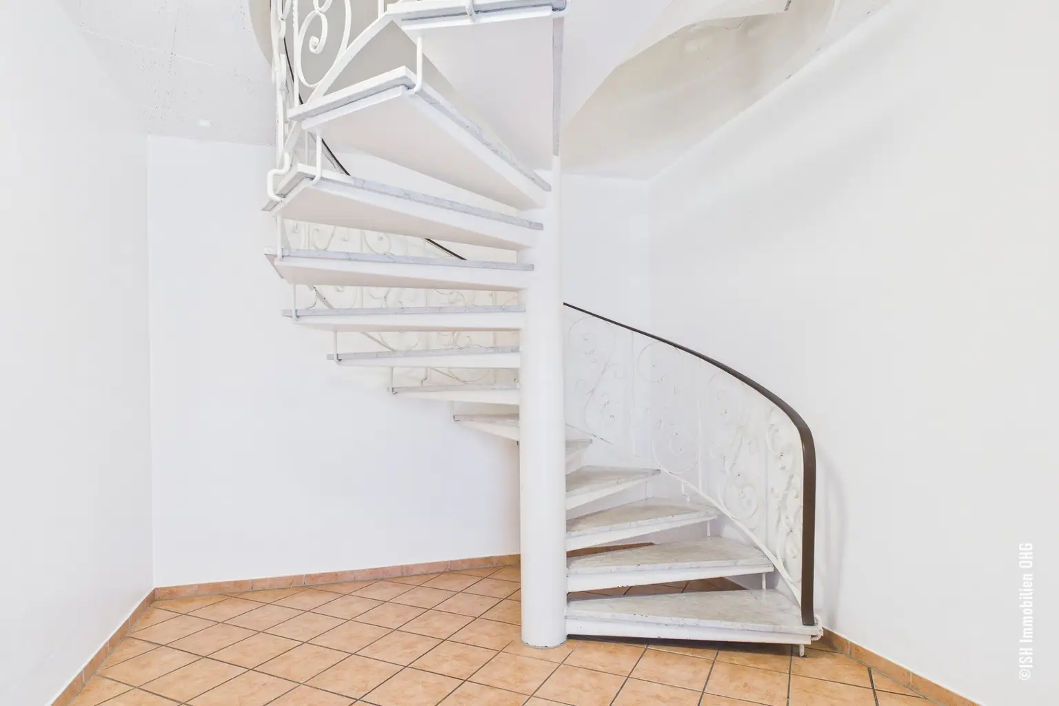 Treppengang zur Bürofläche