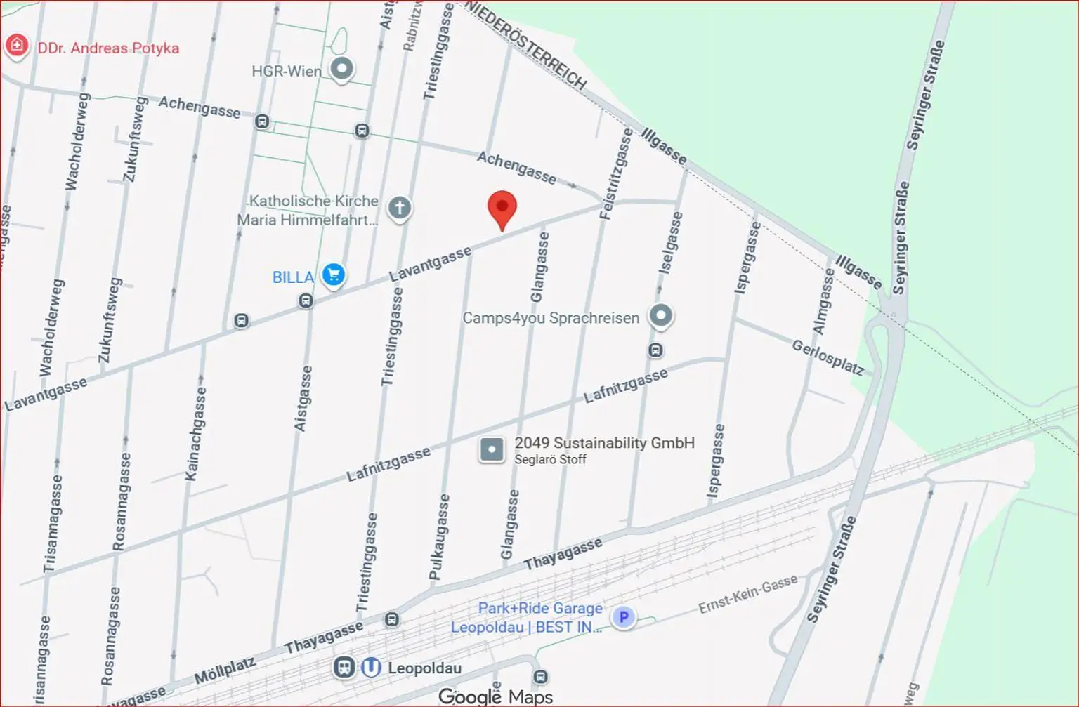 Haus nahe U1 und Leopoldau