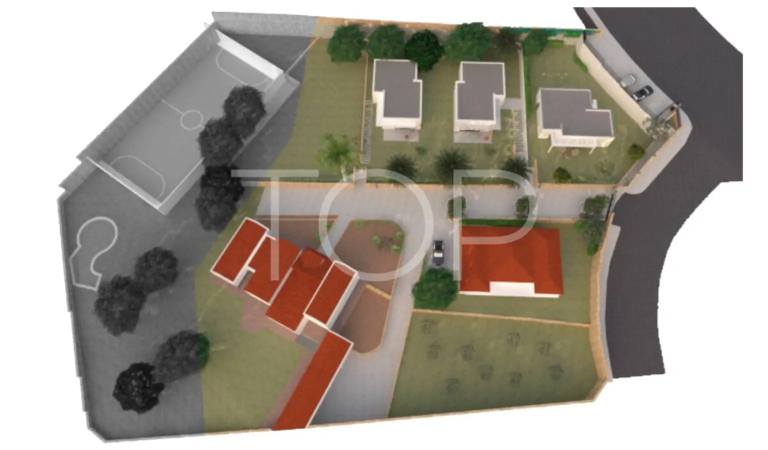 Übersicht 4 viviendas