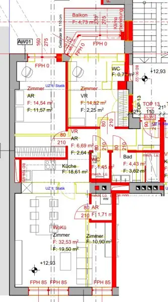 ++NEU++ Charmante 3-Zimmer Altbauwohnung mit Balkon