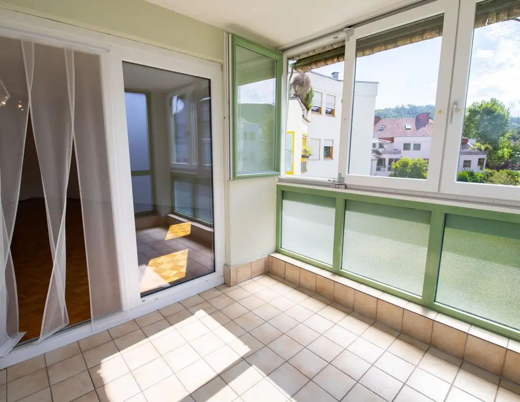 Charmante Zweizimmerwohnung mit Loggia in Viktring