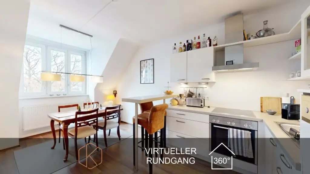 Erstklassige Innenstadtwohnung | 2 Zimmer | möbliert | Nähe Volksoper