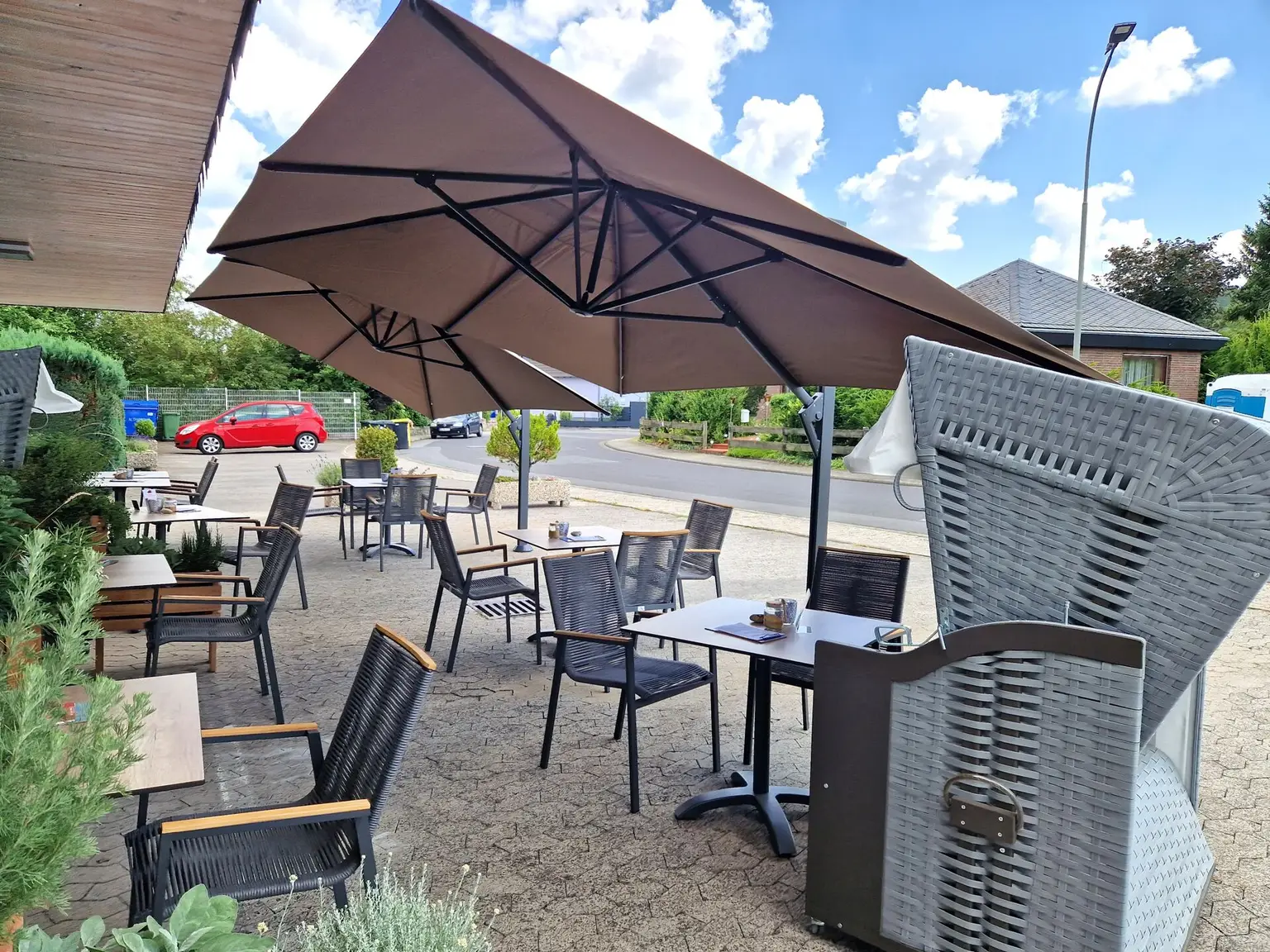 Außenbereich mit 14