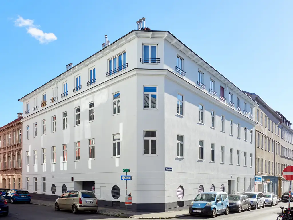 2-Zimmer-Wohnung in modernisiertem Altbau – mit offener Wohnküche | unbefristete Vermietung