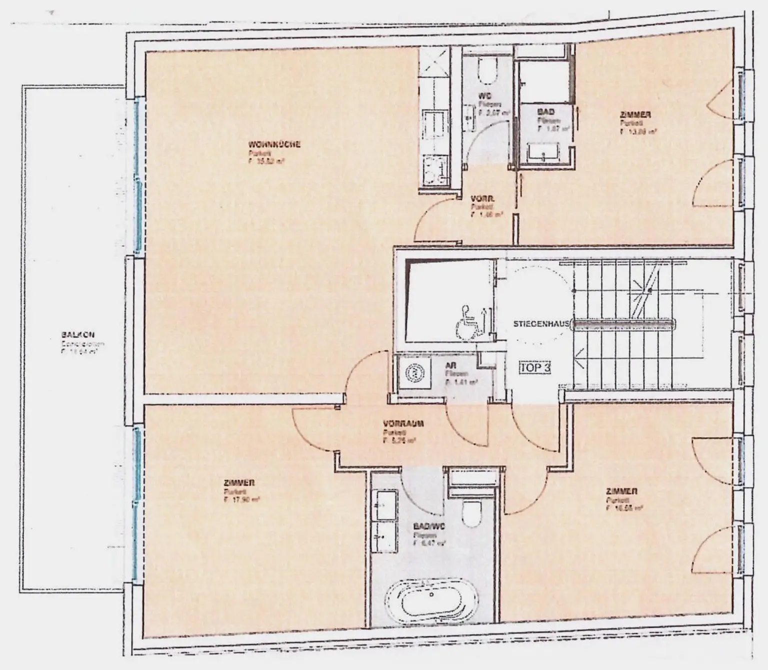 Albrechtstrasse Obj.3312 Plan