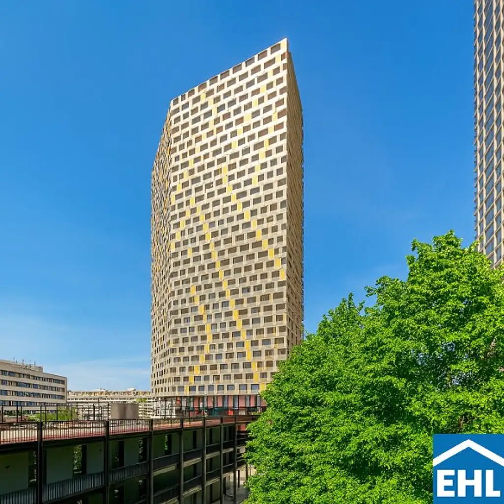 Skyline-Feeling im 34. Stock des Q-Tower mit Südost-Ausrichtung