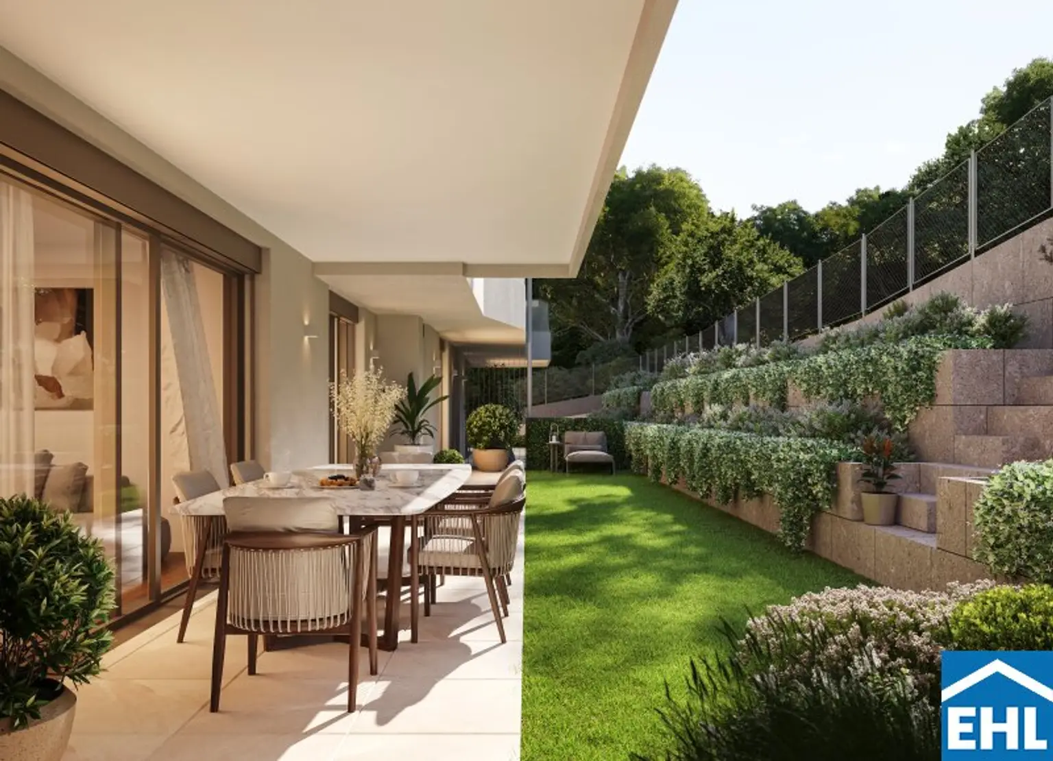 Visualisierung Terrasse