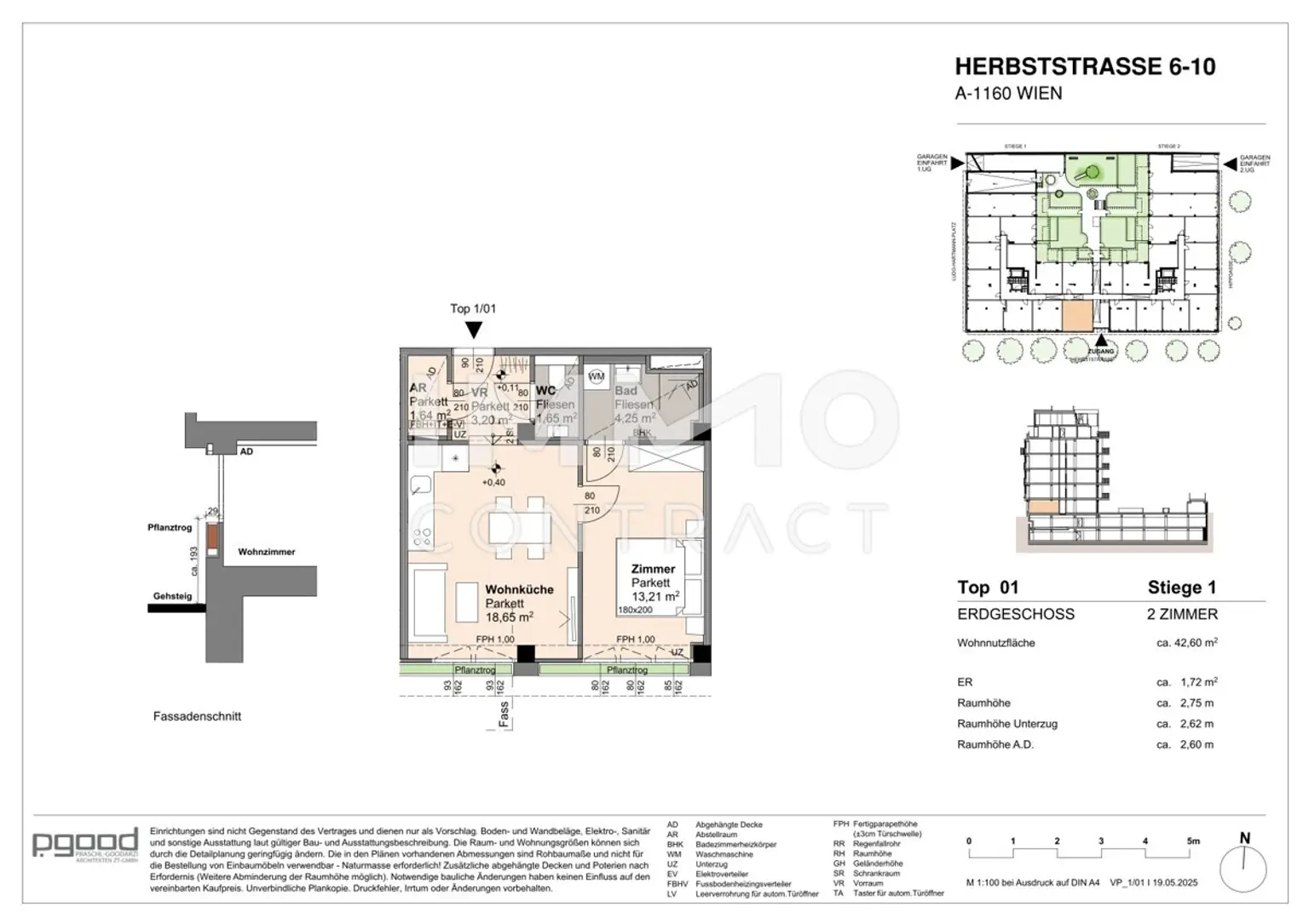 WOHNEN AM PARK - Urban & Grün - Gut durchdachte 2 Zimmer Wohnung!