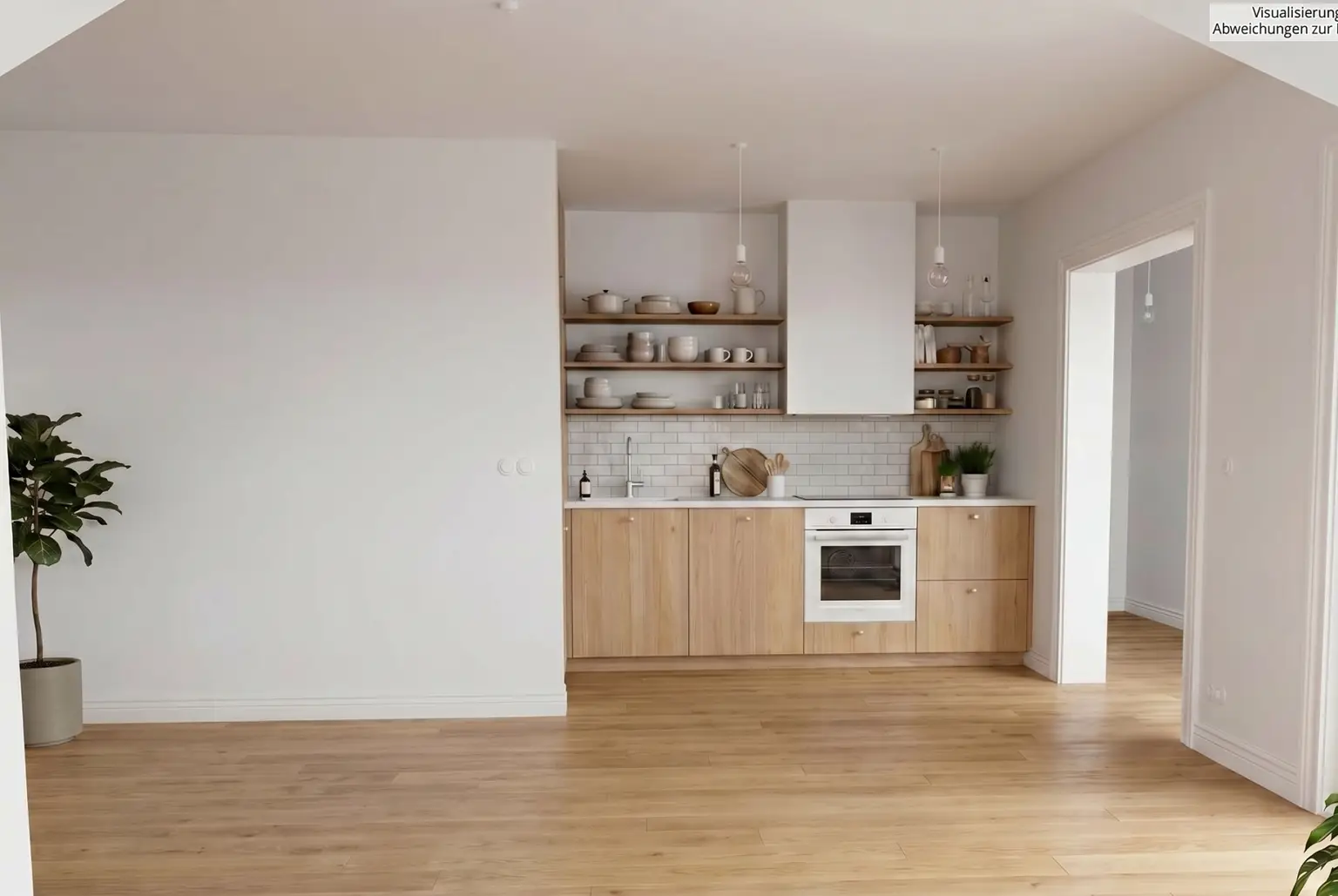 Küche KI visualisiert