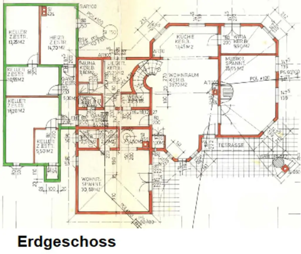 Grundriss Erdgeschoss