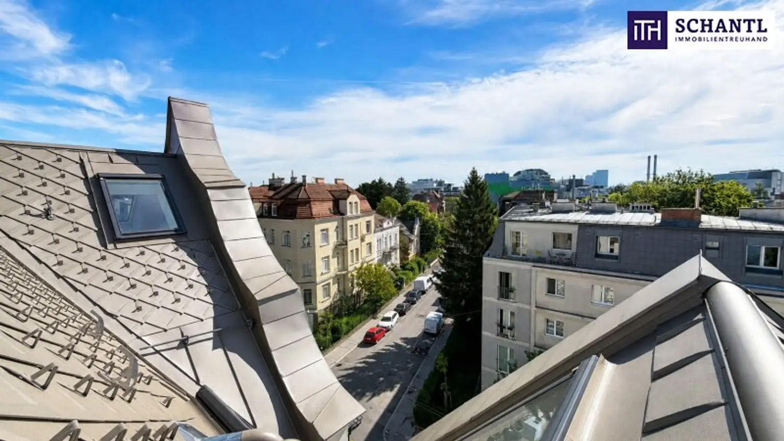 Ausblich von der Dachterrasse