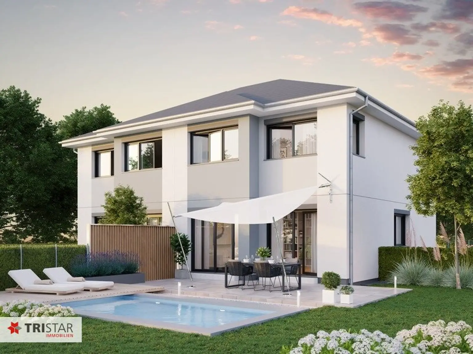 Modernes Doppelhaus in Wien: 124m² Erstbezug mit Garten, Terrasse und Stellplatz!