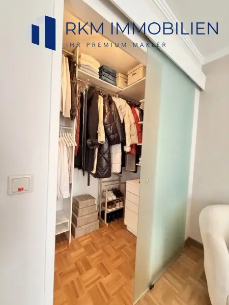 Begehbare Garderobe