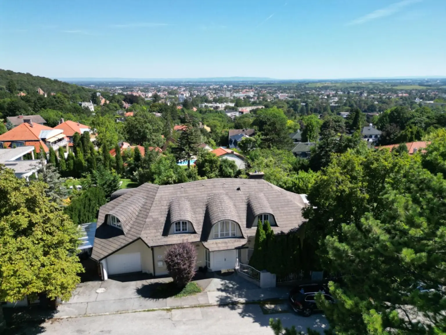 Blick aus Haus von oben - siehe Video