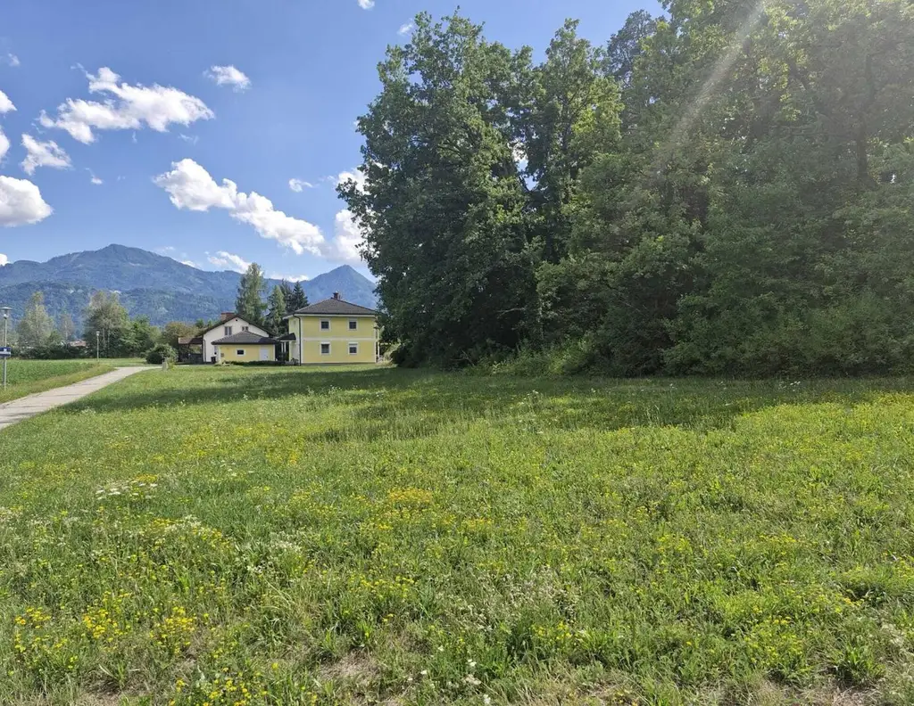 Traumhaftes Baugrundstück mit 3150 m² im Unterkärntner Seengebiet, Bergblick!