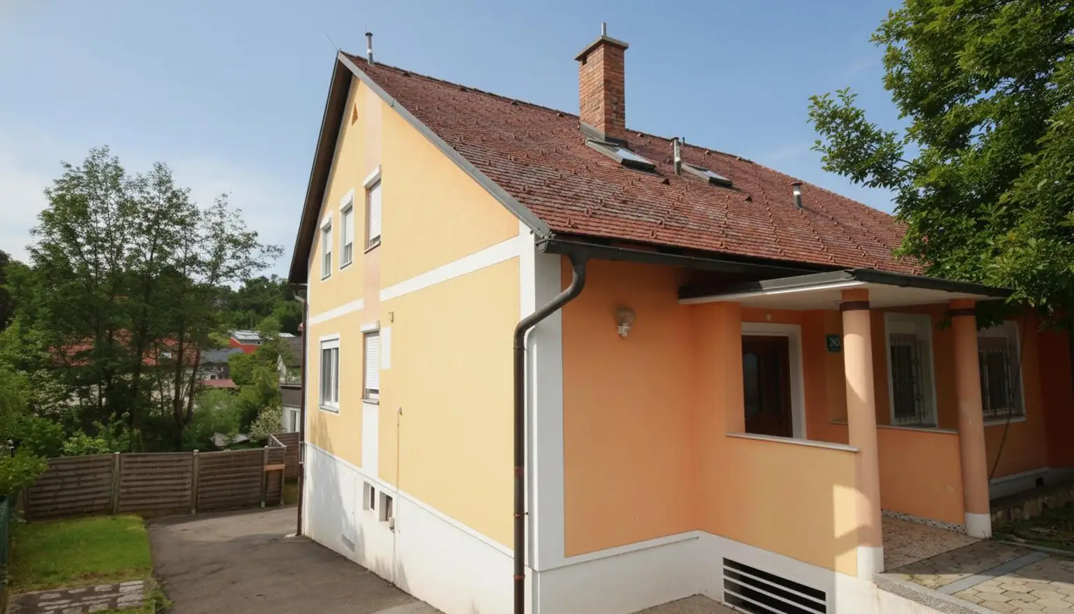 Aussenansicht Haus