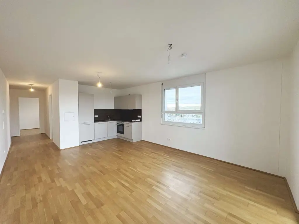 Q11 Leben in Simmering - Traumhafter Ausblick -
Loggiawohnung mit 3 Zimmern und Deckenkühlung!