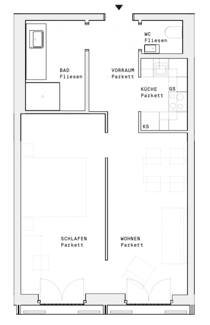 DC-FLATS: High-End-Apartment bei der UNO-City!! ERSTBEZUG!!