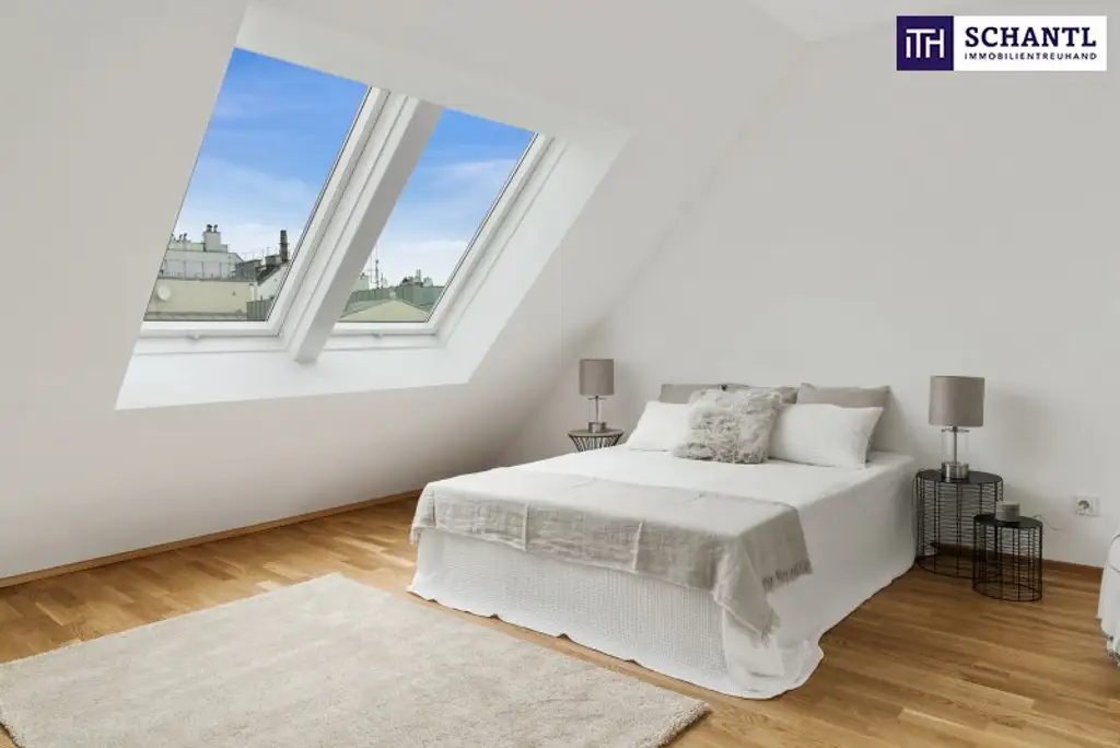 Geniales Penthouse mit über 60 m² Dachterrasse on TOP! Jetzt besichtigen.