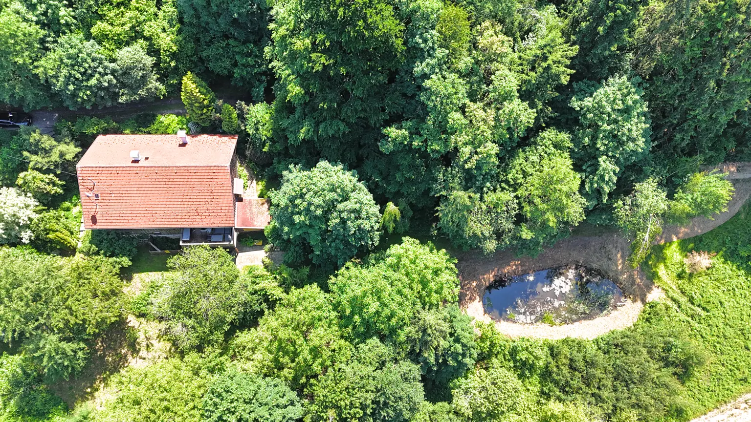 Alleinlage - Naturnahe Ruheoase, liebevolles Waldhaus aus Holz