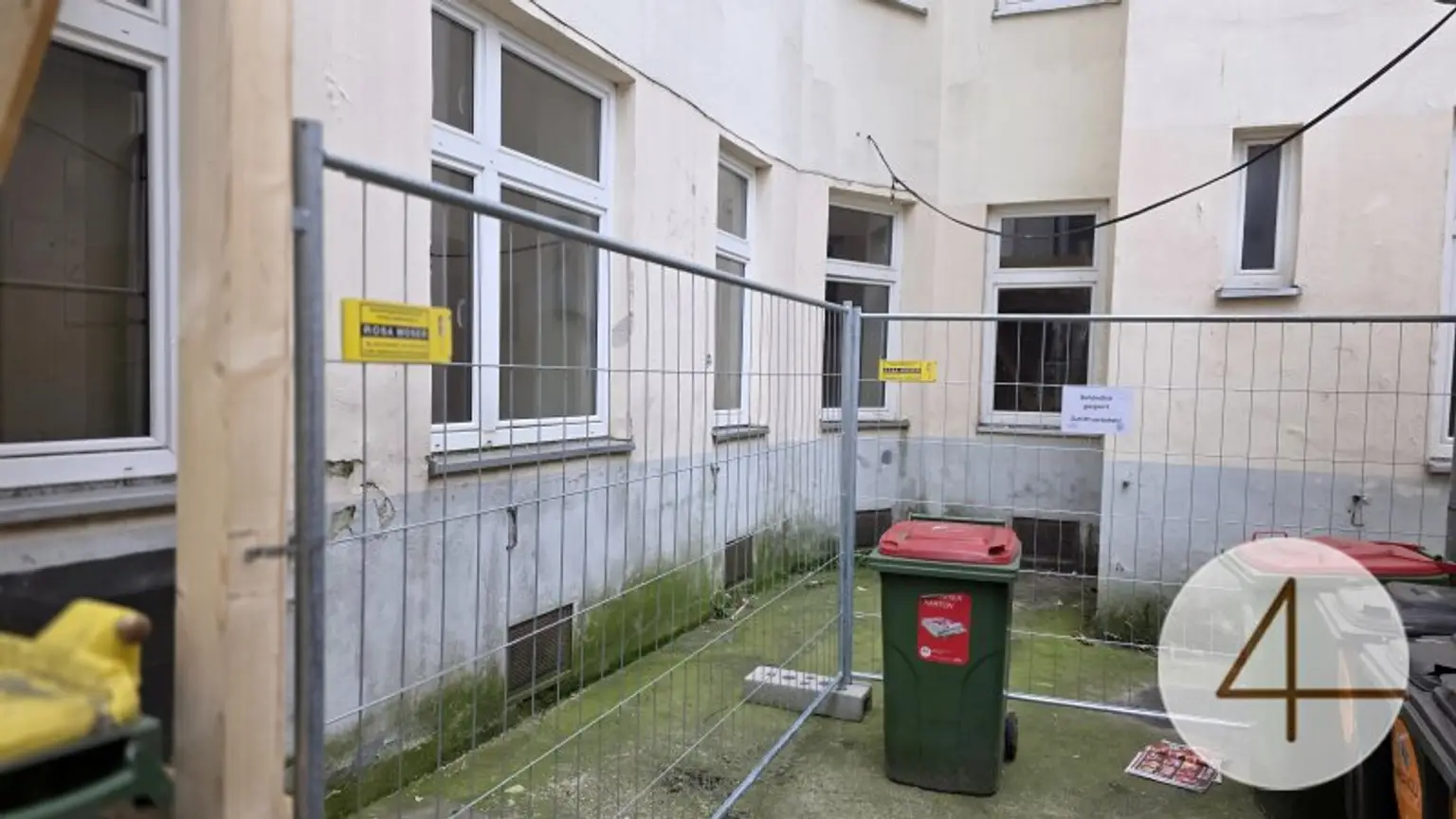 Starterwohnung im Erdgeschoß Gründerzeithaus