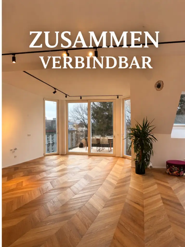 Familienlösung: Zwei Penthouses nebeneinander – verbinden oder getrennt nutzen