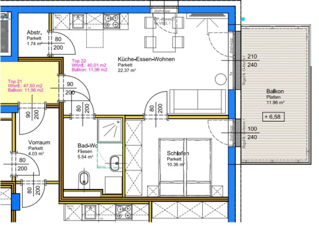 ERSTBEZUG - NEUBAU - Wunderschöne Wohnungen mit eigenem Tiefgaragenplatz im Stadtteil Neustadt