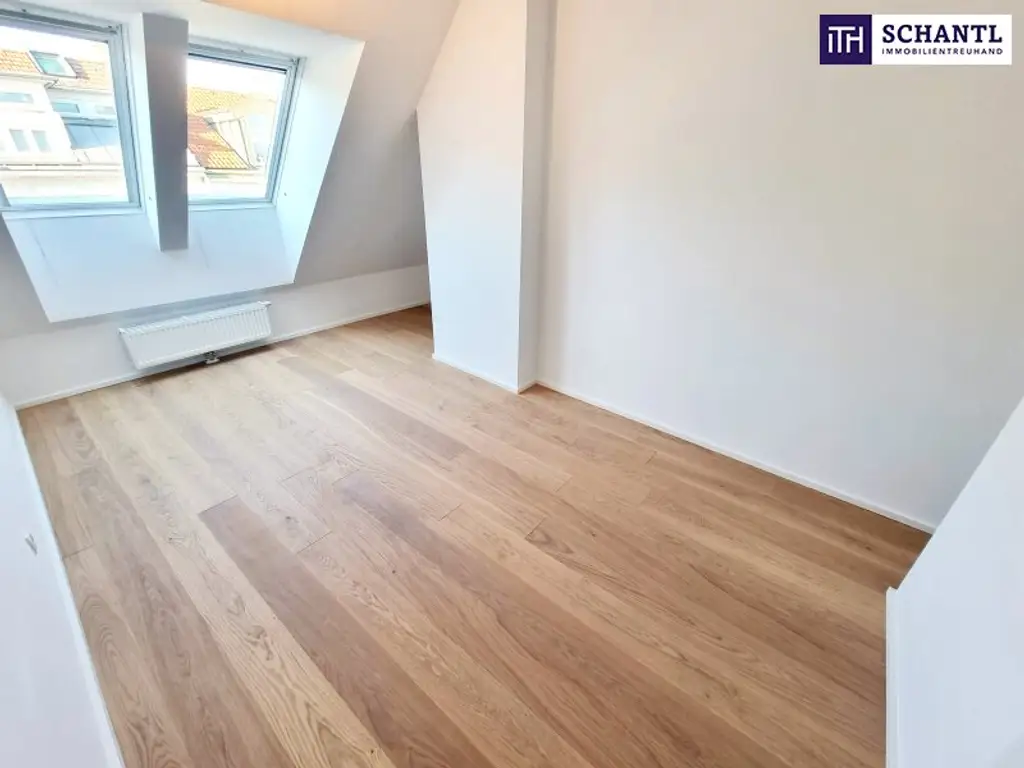 LETZTE Wohnung - Schnell sein! Leistbare Familien-Wohnung im Dachgeschoss! Toll aufgeteilt + Zentrumsnah + 3 Zimmer mit Terrasse + Frisch saniert + Hauseigene Tiefgarage! Besser geht es nicht....
