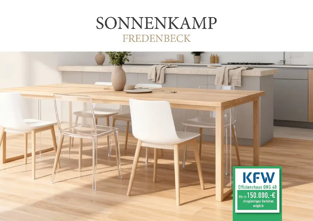 KfW40QNG: Moderne Obergeschosswohnung mit Balkon