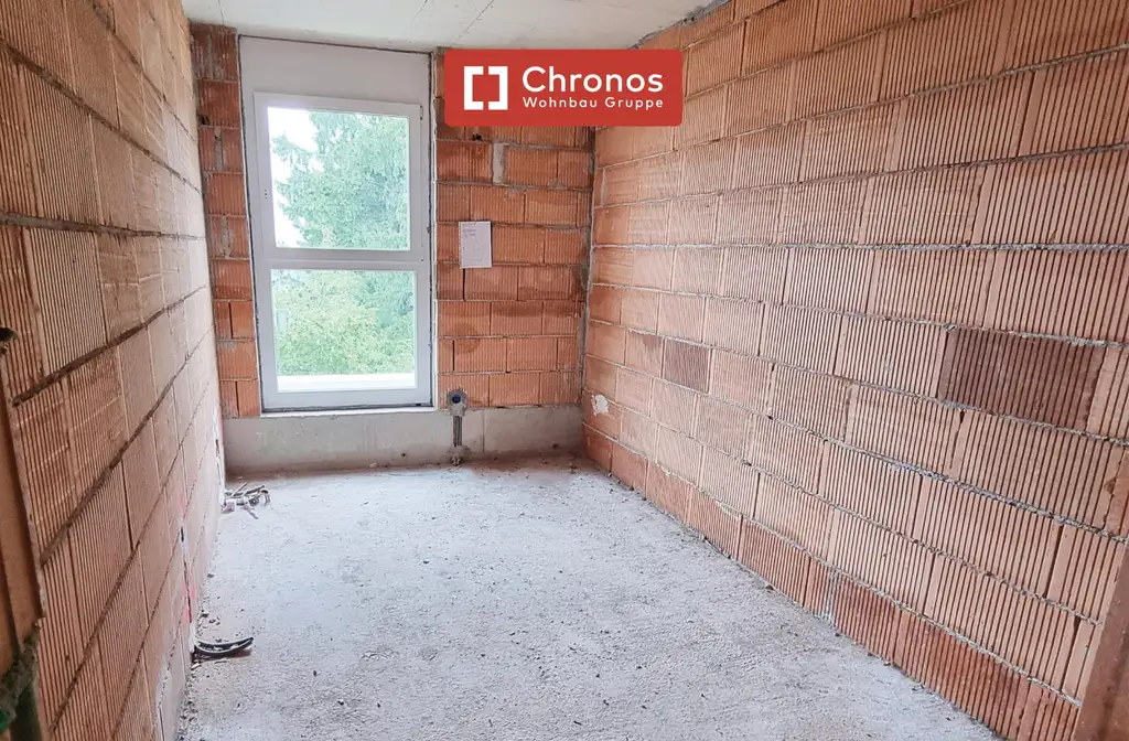 BAUBEGINN ERFOLGT! Vorsorgewohnung! 2-Zimmer-Neubau-Gartenwohnung im Einfamilienhausgebiet in Ruhelage!