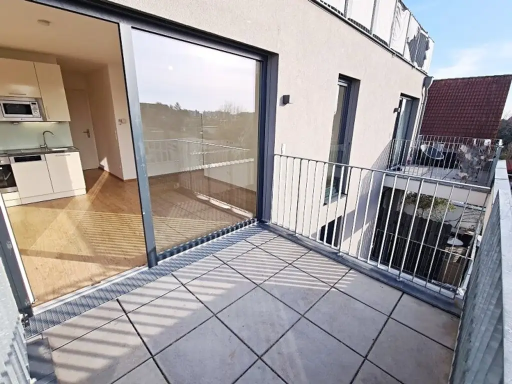 NEUBAU-RENDITEOBJEKT IM GRÜNEN, freier Mietzins, 10 Wohneinheiten mit Freiflächen, 5 Stellplätze, 748 m2 Grundstück, Aspern, U2-Nähe
