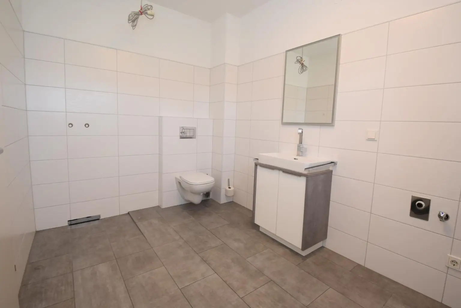 Duschbad im Erdgeschoß