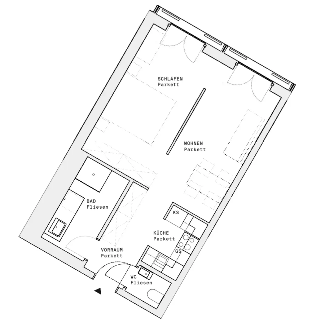 DC-FLATS: High-End-Apartment bei der UNO-City!! ERSTBEZUG!!