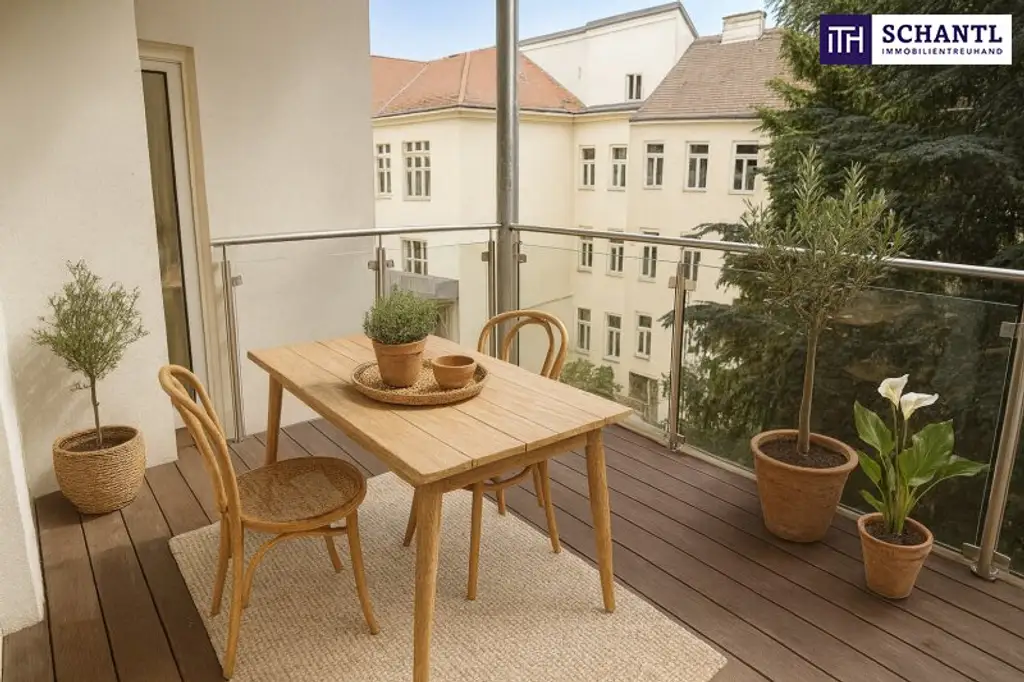 ***Wo Altbaucharme auf modernen Wohnkomfort trifft – 4-Zimmer-Wohntraum mit Balkon und Blick ins Grüne ***